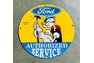  Porcelain Sign Ford Authorized Service