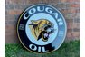  Porcelain Sign Cougar Oil