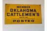  Metal Sign Oklahoma Cattlemen's Association, Inc.