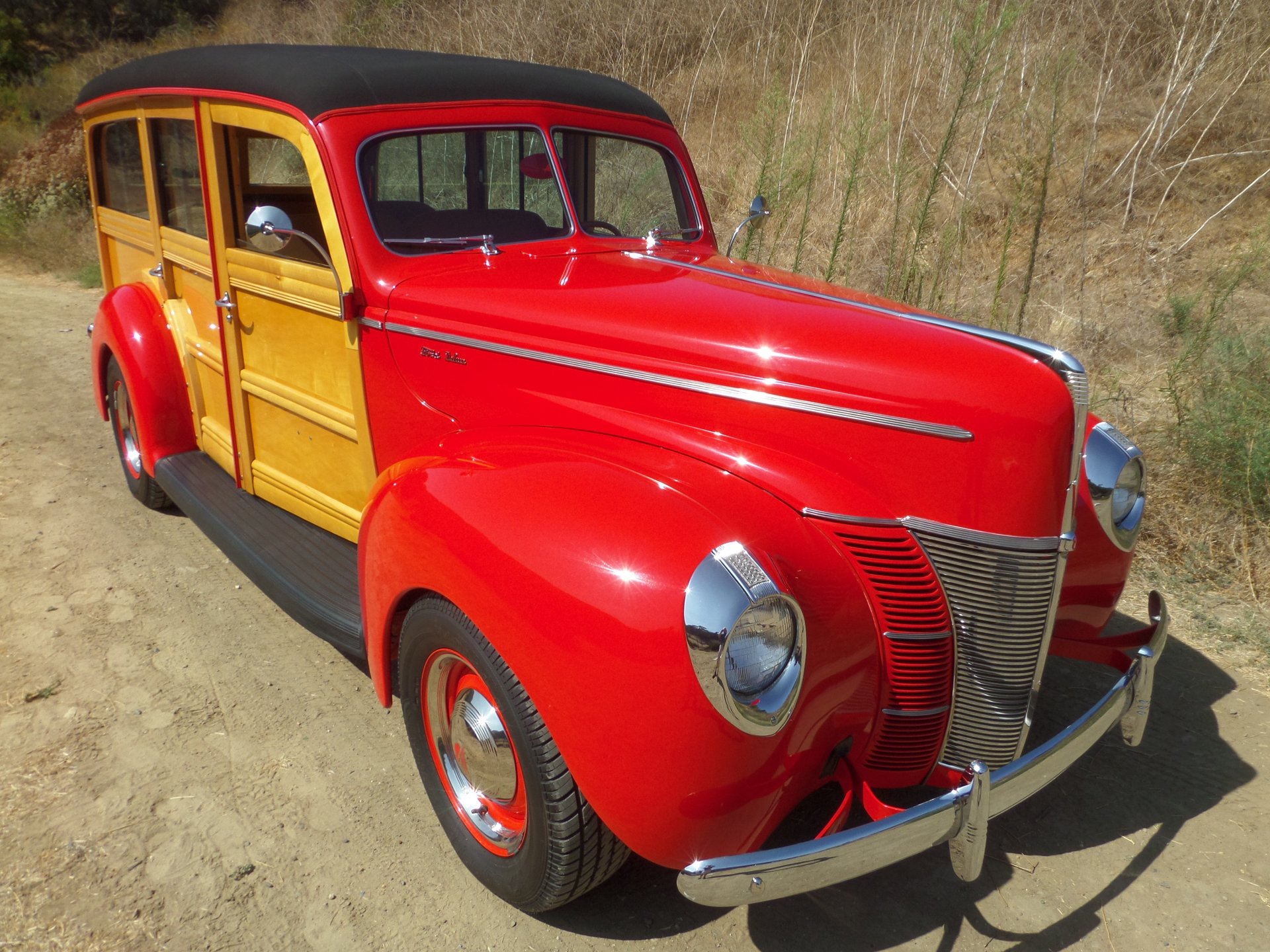 1940 ford deluxe woody station wago