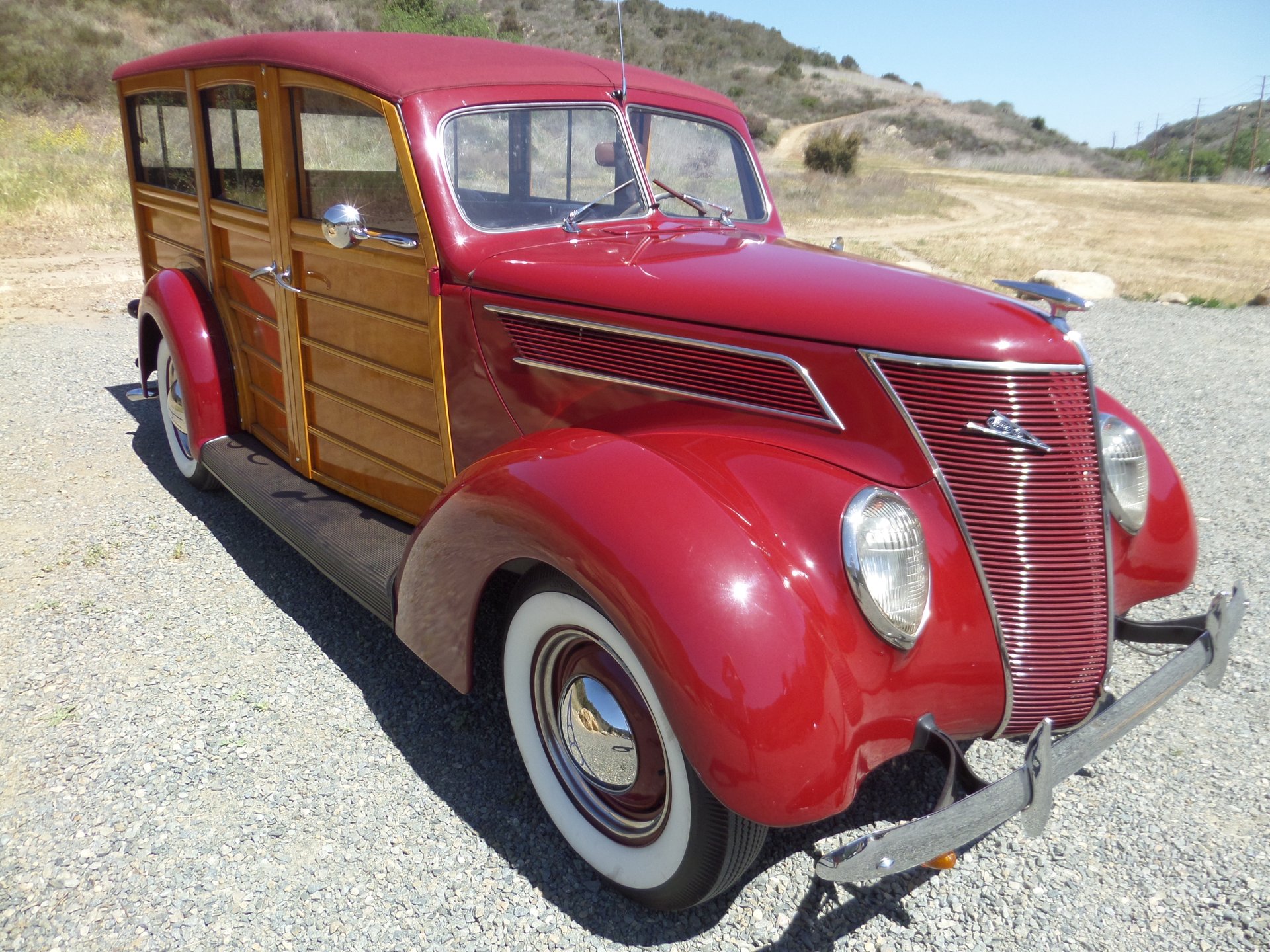 1937 ford woody wagon model 48