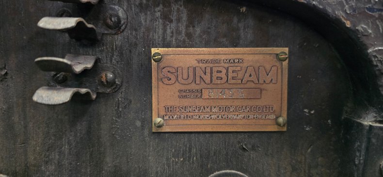For Sale 1934 Sunbeam Twenty-Five Saloon 25