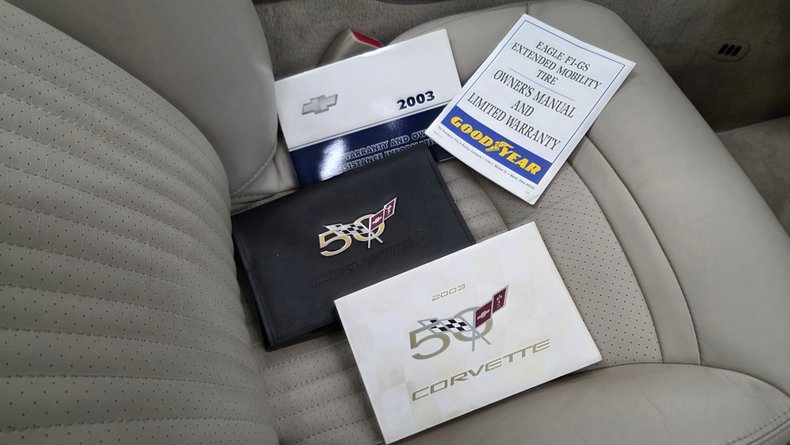 2003 Chevrolet Corvette 50th Anniversary 101