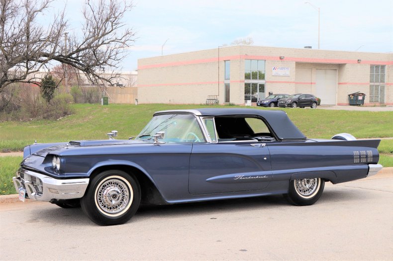 1960 ford thunderbird convertible