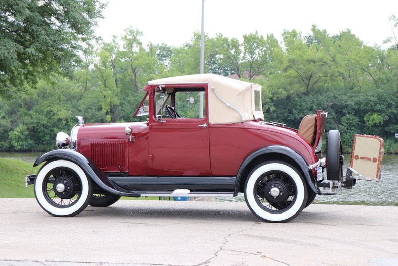 1929 ford model a sport coupe