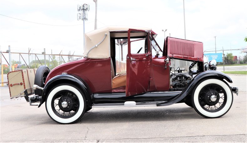 1929 ford model a sport coupe