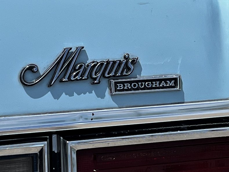 1977 mercury marquis brougham