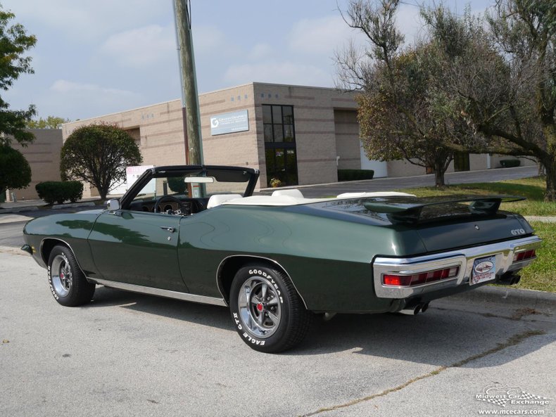 1971 pontiac gto convertible