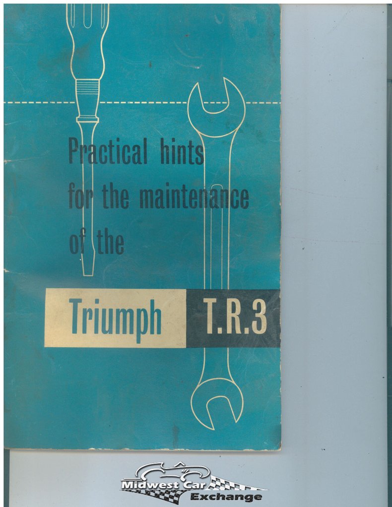 1961 triumph tr3a