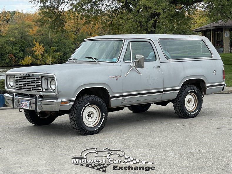 1977 dodge ramcharger se