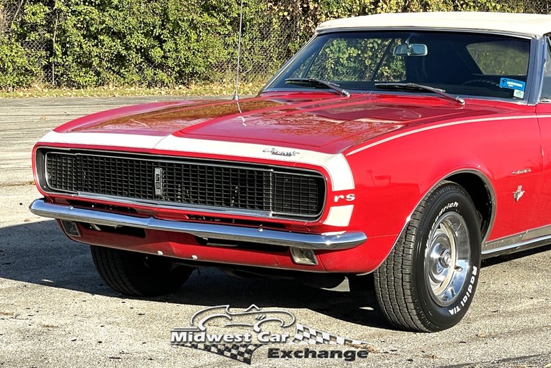 1967 chevrolet camaro rs convertible