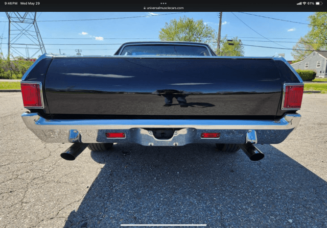 1972 chevrolet el camino