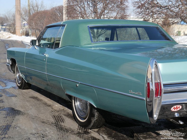 1968 cadillac coupe deville coupe