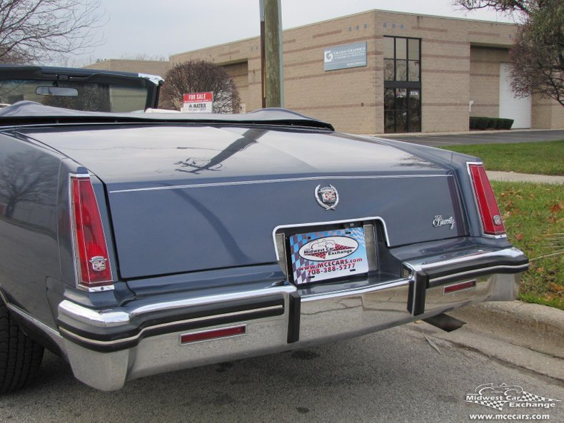 1984 cadillac eldorado biarritz convertible