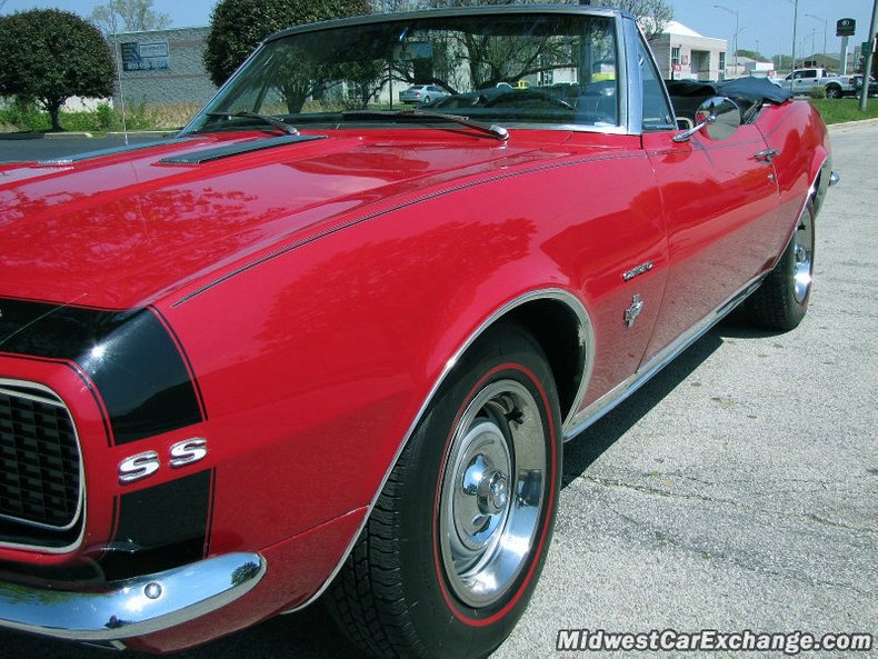 1967 chevrolet camaro rs ss convertible