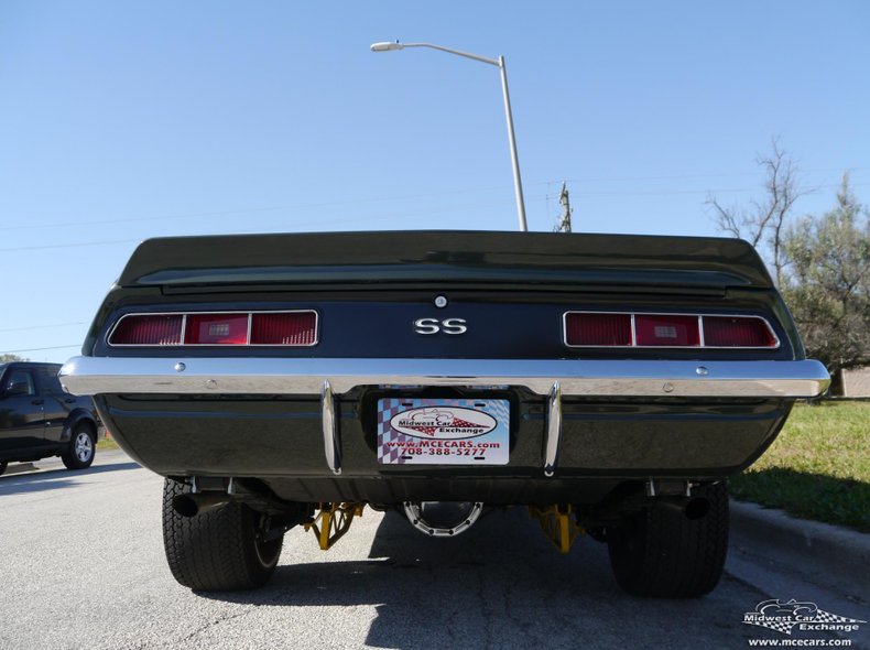 1969 chevrolet camaro ss