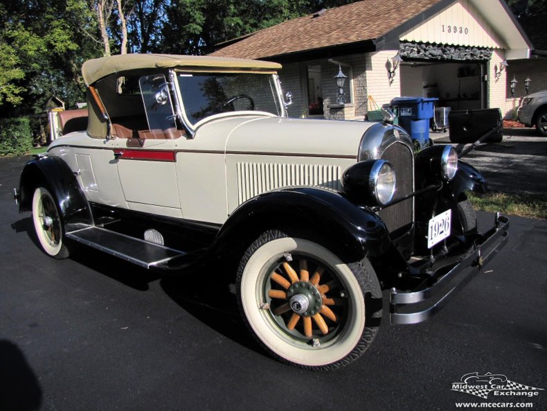 1926 chrysler g 70 roadster