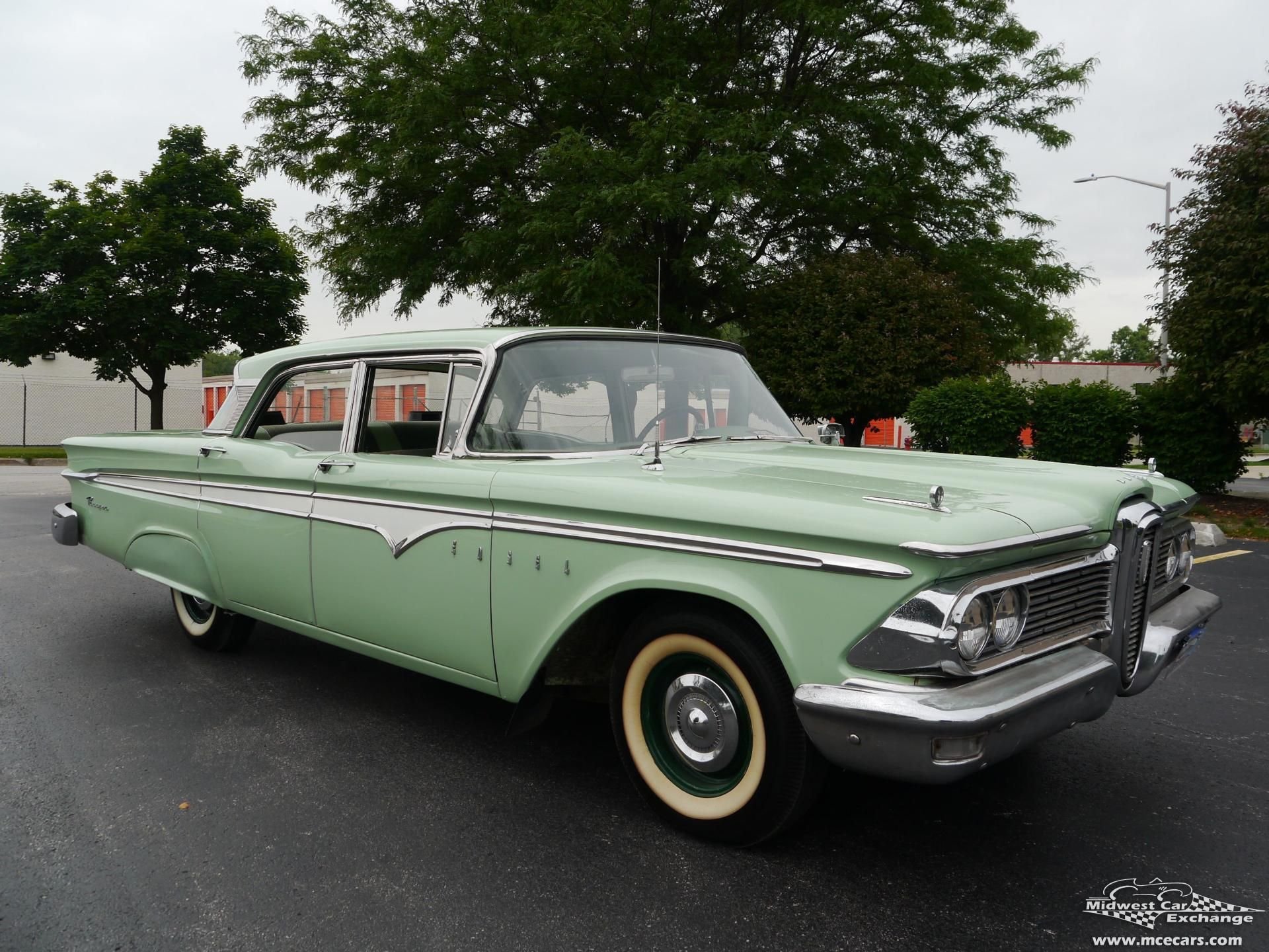 Kono Covers Custom Outdoor Car Cover For Edsel Ranger 4 Door (1958, 1959, 1960) - Gray, Multi-Layer
