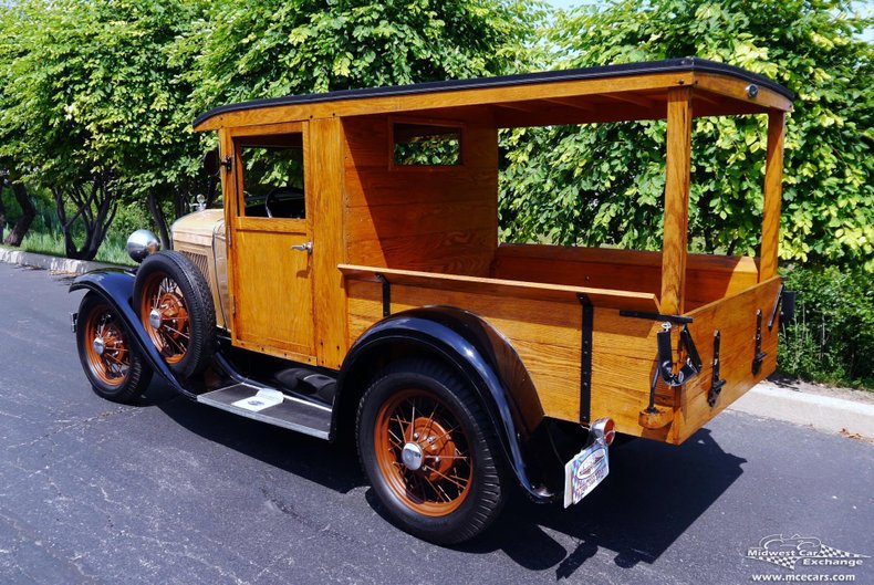 1930 ford model a huckster wagon pickup