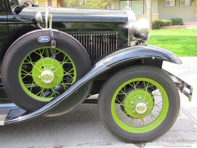 1931 ford model a slant window town sedan model 160 b