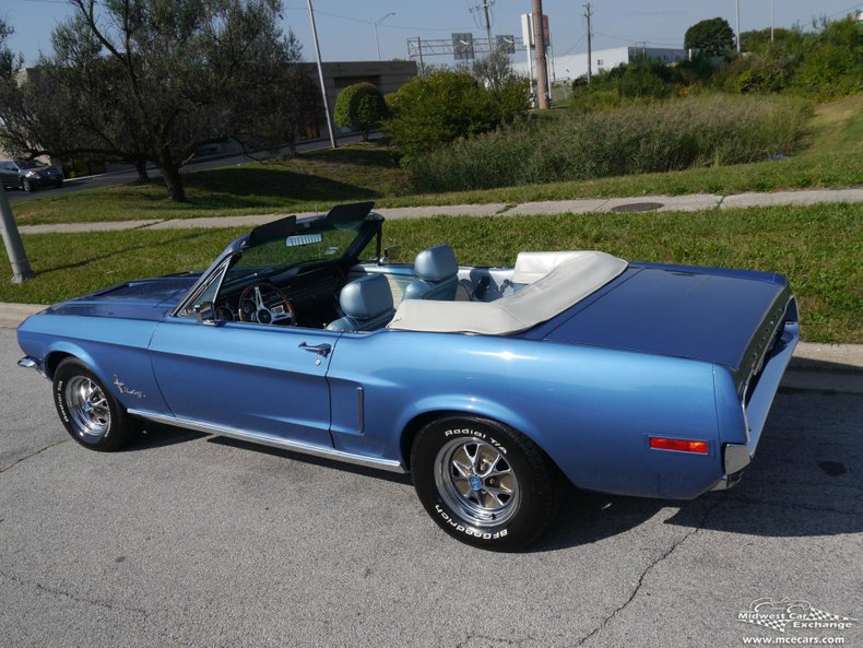 1968 ford mustang convertible