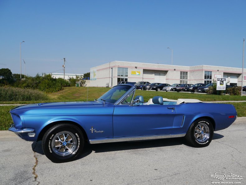 1968 ford mustang convertible