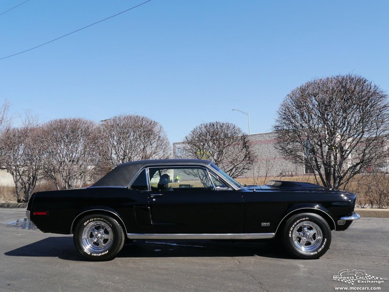 1968 ford mustang with gt appointments
