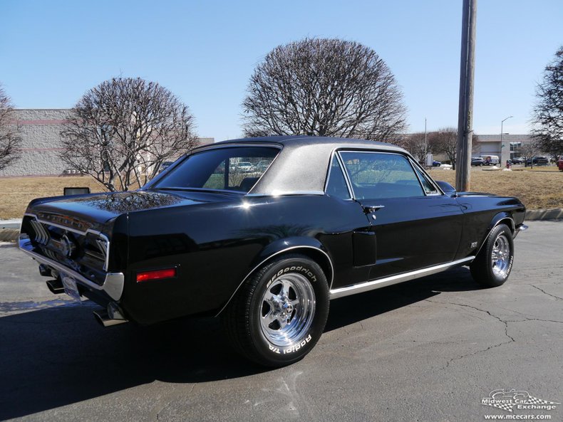 1968 ford mustang with gt appointments