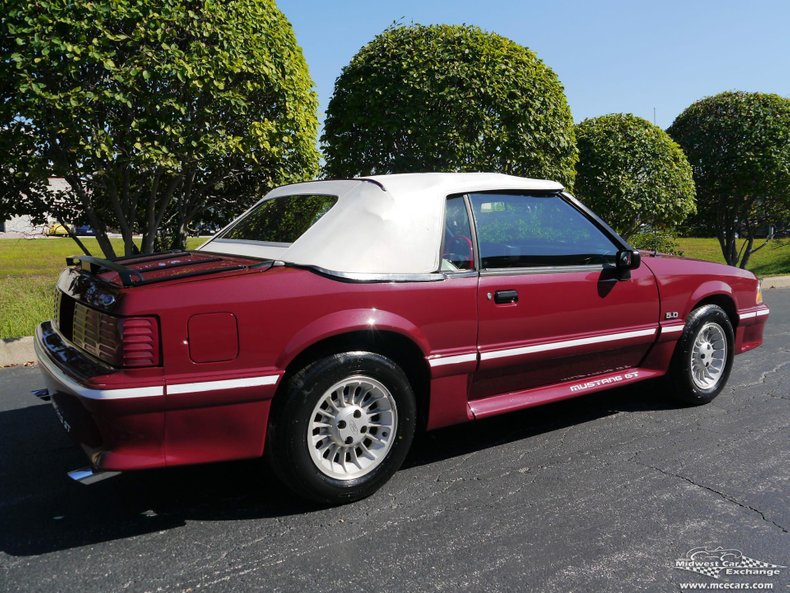 1989 ford mustang gt convertible
