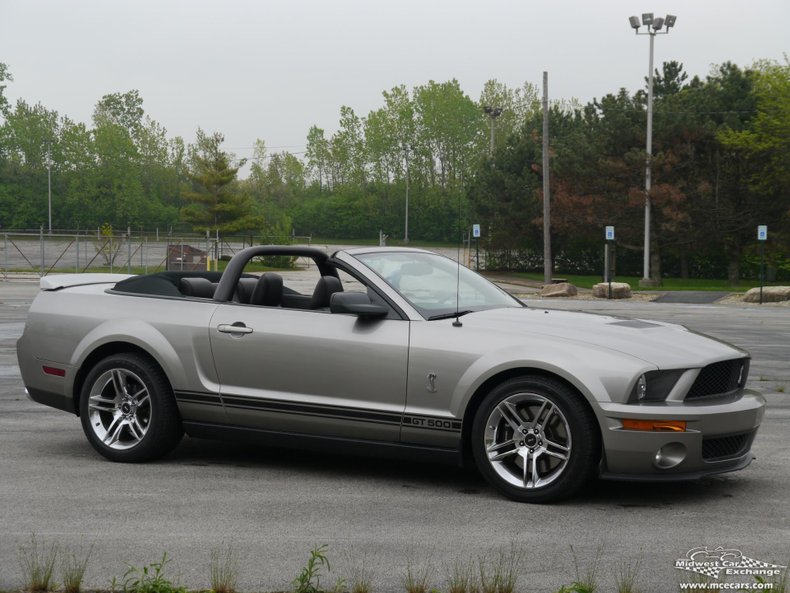 2009 ford mustang shelby gt500 convertible