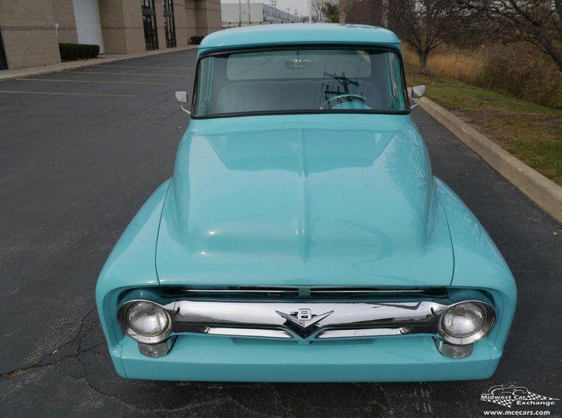 1956 ford pick up f 100 custom street rod