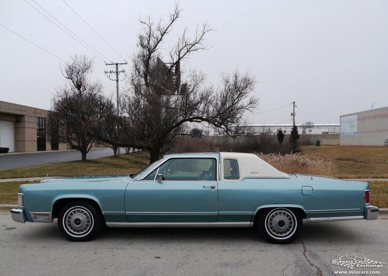 1979 lincoln continental 2 door hardtop coupe