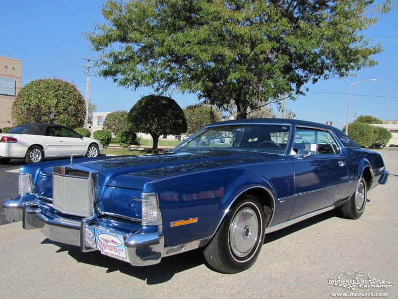 1974 lincoln mark iv 2 door hardtop coupe