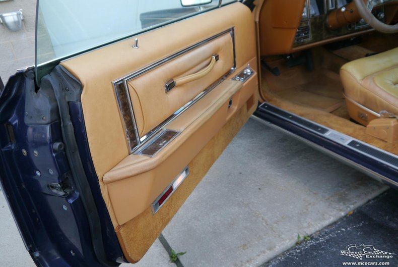 1977 lincoln mark v bill blass edition