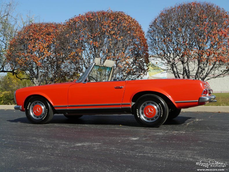 1967 mercedes benz 250sl california coupe