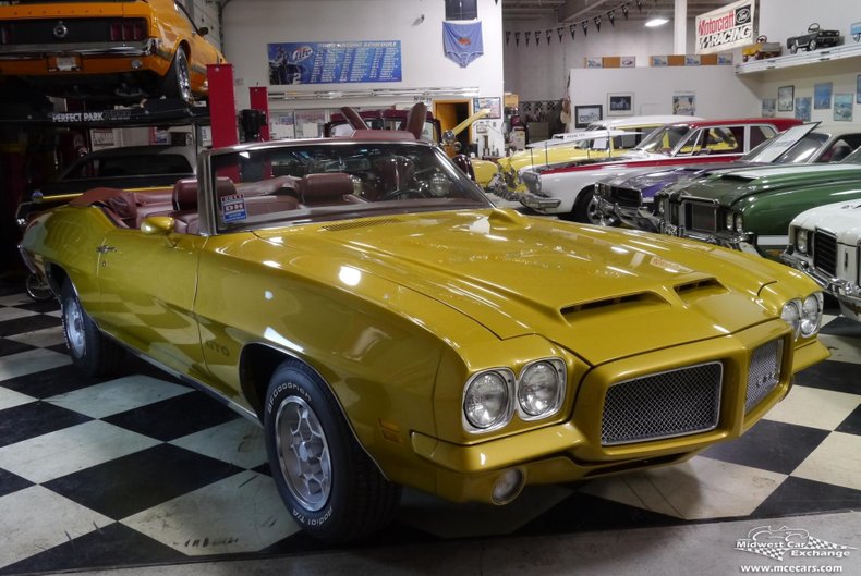 1971 pontiac gto convertible