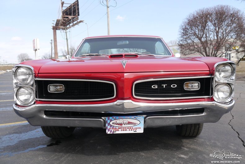 1966 pontiac gto tri power 4 speed hard top