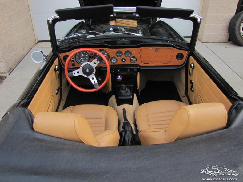 1971 triumph tr6 convertible