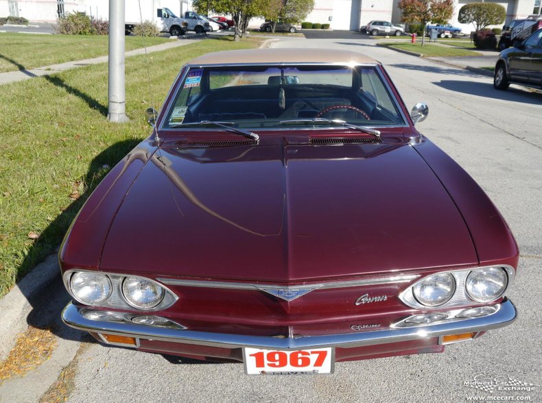 1967 chevrolet corvair monza sport coupe