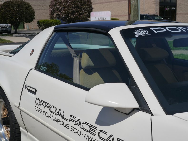 1989 pontiac trans am pace car 20th anniversary