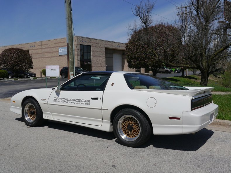 1989 pontiac trans am pace car 20th anniversary