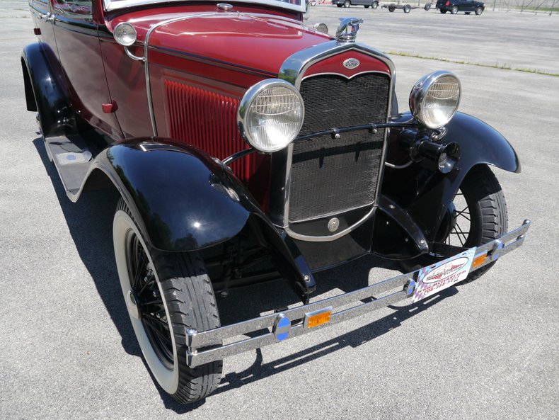 1931 ford model a slant window fordor