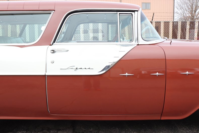 1955 pontiac star chief custom safari station wagon