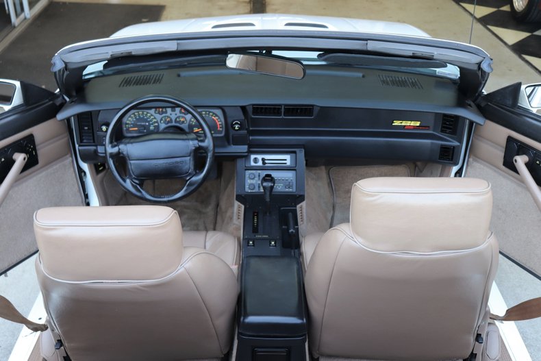 1992 chevrolet camaro z28 convertible
