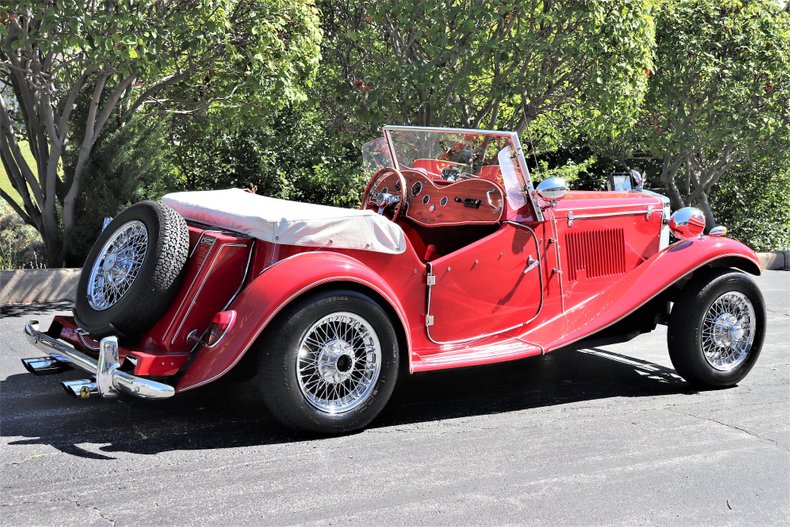 1953 mg td roadster replica