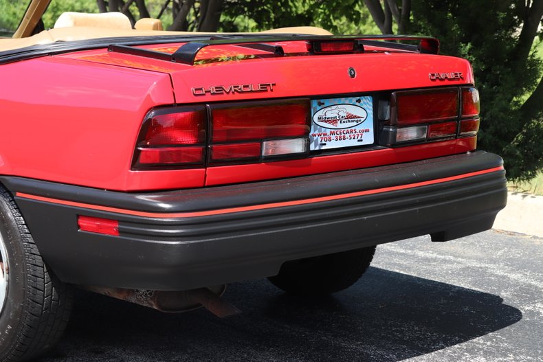 1991 chevrolet cavalier rs convertible