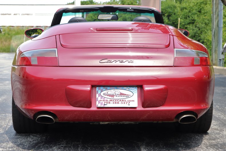 2002 porsche 911 carrera convertible