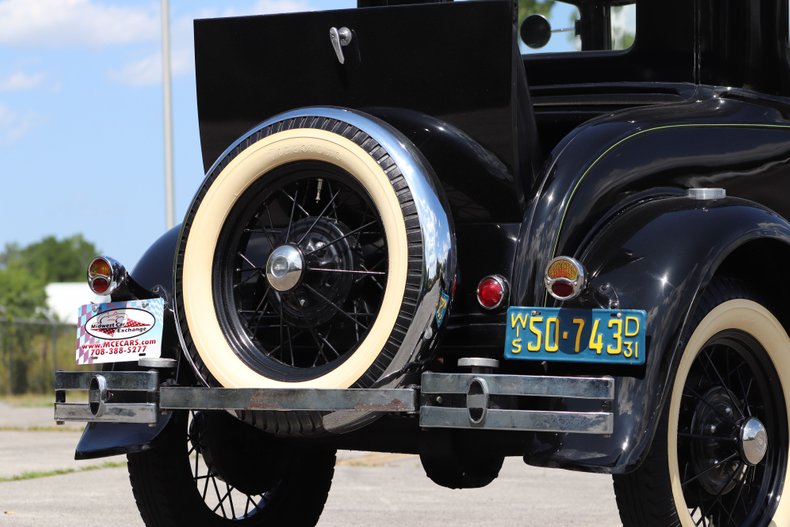 1931 ford model a special coupe