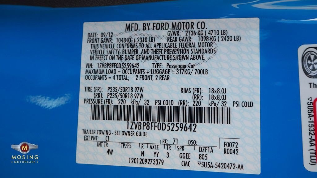 For Sale 2013 Ford Shelby GT350