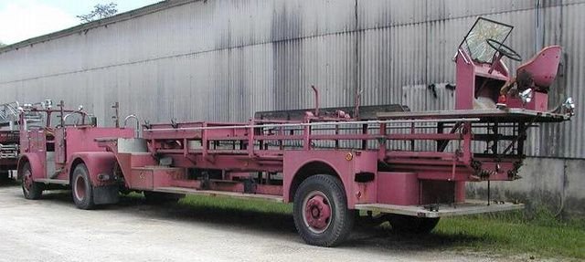 1968 seagrave tiller ladder fire truck 1968 seagrave tiller ladder fire truck